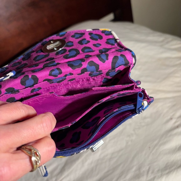 Vera Bradley African Violet Blue Floral Tote Set of 3 2014 fall to 2015 spring. - Picture 11 of 16